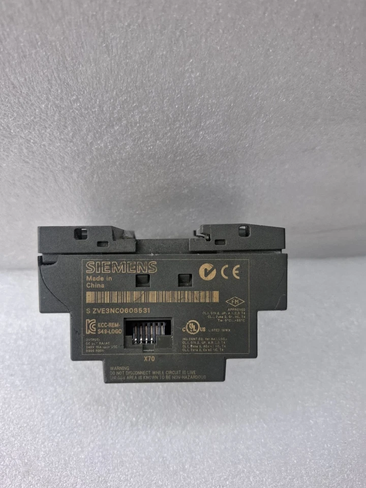 Siemens 6ED1 052-1MD00-0BA6 LOGO! Logic Module 6ED10521MD000BA6 TESTED AS PHOTOS